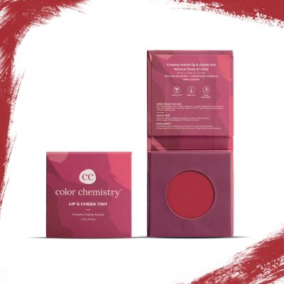 Color Chemistry: Lip & Cheek Tint - Goji Berry - 3.5 gm