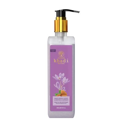 Vagad's Khadi: Almond & Saffron Moisturizer - 200ml