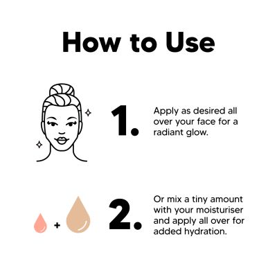 ilana: Shimmering Makeup Primer Strobe Cream - Champagne - 50ml