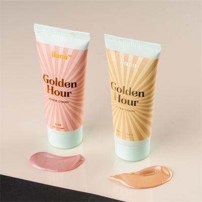 ilana: Shimmering Makeup Primer Strobe Cream - Champagne - 50ml