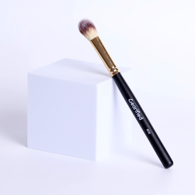 Wearified: Golden Hour Glow Highlighter - Topaz + Brush 02 Value Set