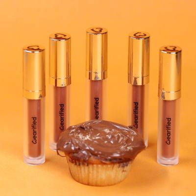 Wearified: Lip Frosting Matte Liquid Lipstick- Laytella Muffin