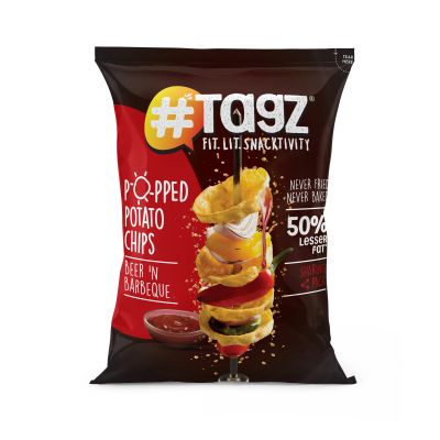 TagZ Foods: Beer N Barbecue Chips- Pack of 5