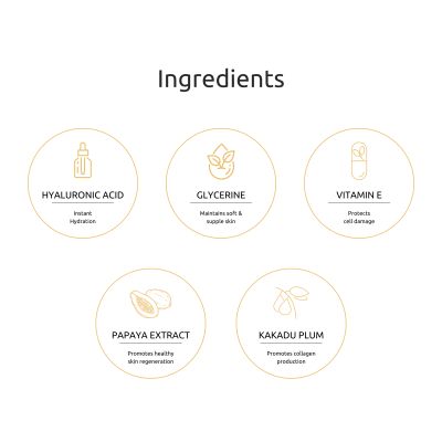 Himaira: Vitamin C Face Scrub - 50gm