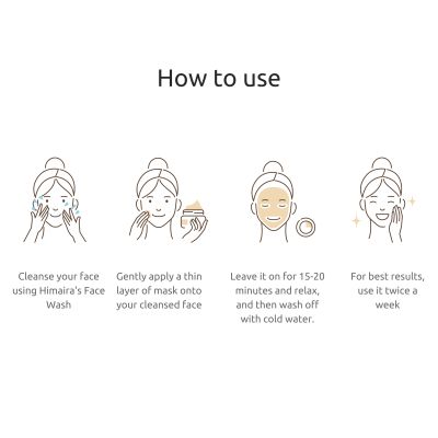 Himaira: Vitamin C Face Mask - 50gm