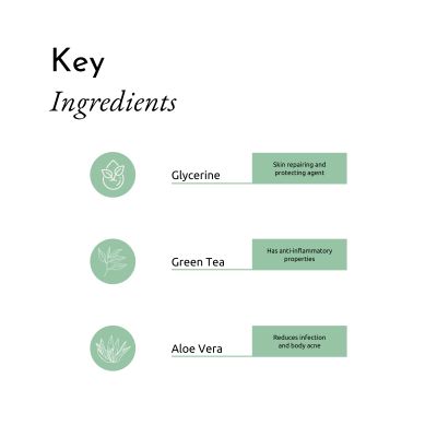 Himaira: Green Tea Body Wash - 200 ml