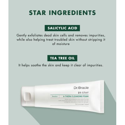 Dr. Oracle: Stay A-Thera Cleansing Foam - 100ml