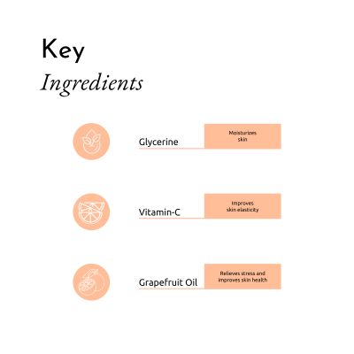 Himaira: Grapefruit & Vitamin C Body Wash - 200,ml