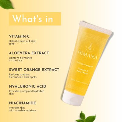 Himaira: Vitamin C Face Wash - 100ml