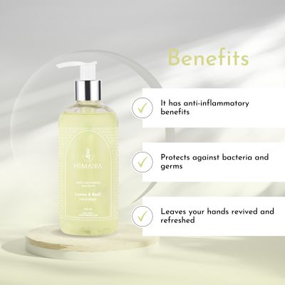 Himaira: Lemon & Basil Hand Wash - 200ml