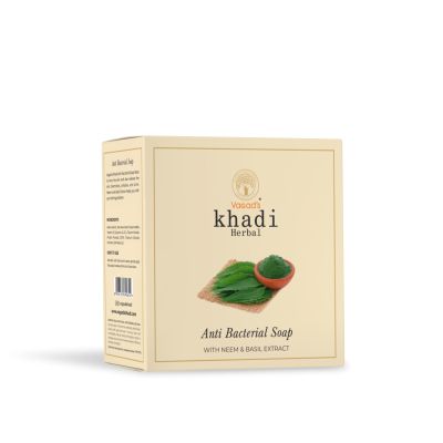 Vagad's Khadi: Anti-Bacterial Soap - 100gm (Pack of 3)