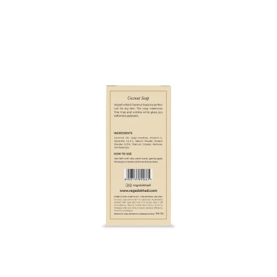 Vagad's Khadi: Coconut Soap - 100gm (Pack of 3)