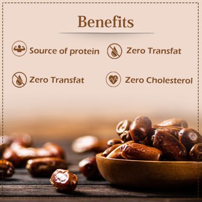 Ministry Of Nuts: Special KhenaizDates Premium Khajoor each - Pack of 3 - 200 gm each