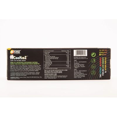TagZ Foods: Hash CookieZ - Filled with Dark Chocolate (Pack of 6 with 8 Cookiez in Each Pack)