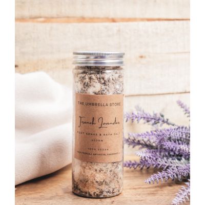 The Umbrella Store: French lavender Bath Salt - 400gm