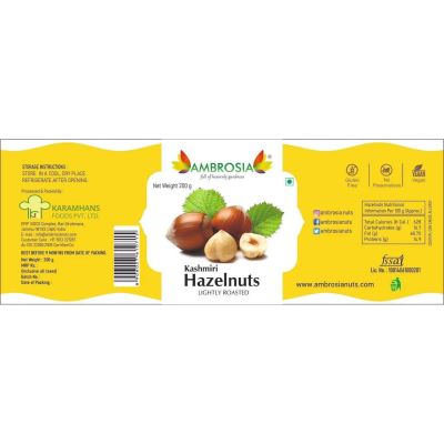 Ambrosia: Hazelnut bottle -200g