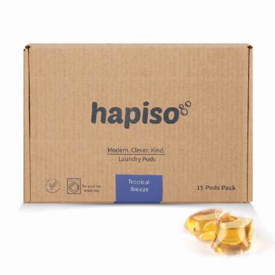 Hapiso: Tropical Breeze Fragrance Laundry Pods - Combo (Pack of 30 Pods)