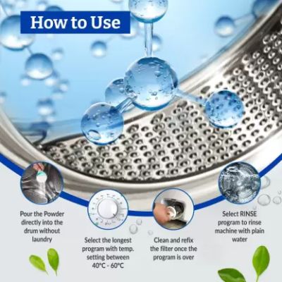 Klenzmo: Washing Machine & Dishwasher Descale Liquid - 400 ml