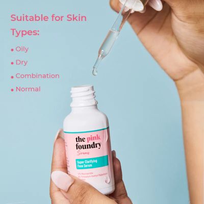 The Pink Foundry: 12% Niacinamide Super Clarifying Face Serum - 30 ml