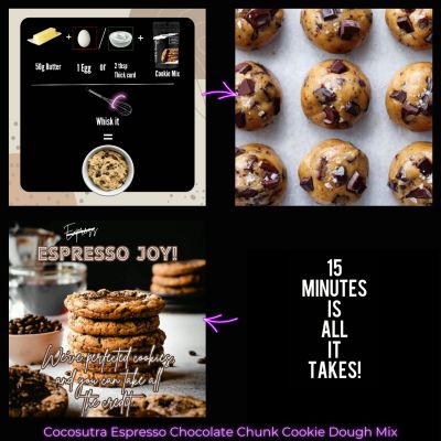 Cocosutra: Cookie Dough Mix - Pack of 4