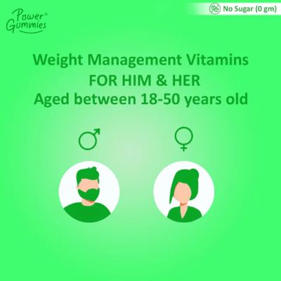 Power Gummies: The Beach Body Weight Management - 60 Gummies