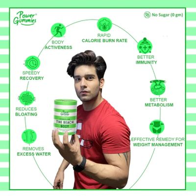 Power Gummies: The Beach Body Weight Management - 60 Gummies