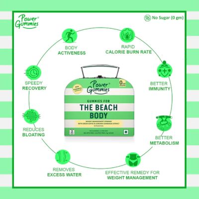 Power Gummies: The Beach Body Weight Management - 120  Gummies