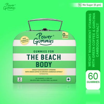Power Gummies: The Beach Body Weight Management - 120  Gummies
