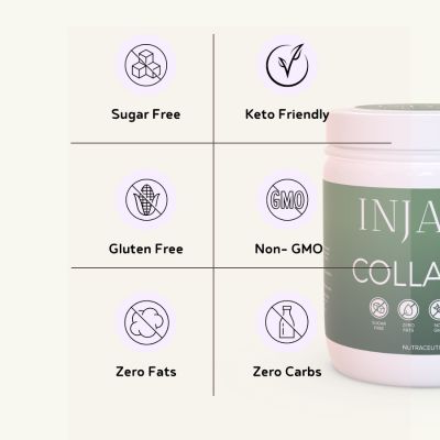 INJA Wellness: Prime Finest Hydrolyzed Marine Collagen - Unflavoured - 250gm