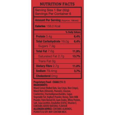 MOJO BAR: Yoghurt Berry + Antioxidants - Pack of 6