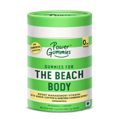 Power Gummies: The Beach Body Weight Management - 60 Gummies