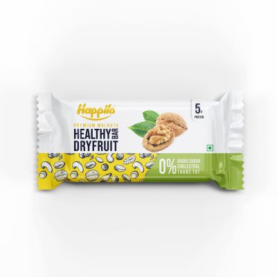 Happilo: Celebrations Premium Walnuts Healthy Dry Fruit Bar (35gx6)