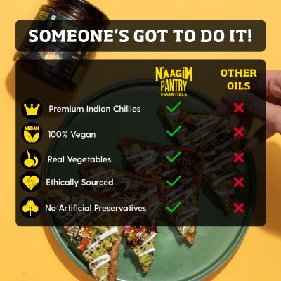 NAAGIN: Crispy Chilli Oil - 140gm
