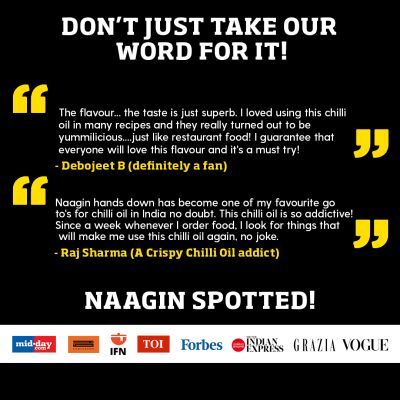 NAAGIN: Crispy Chilli Oil - 140gm