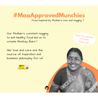 Monkey Bar: Kesar Thandai Protein Bars - Pack of 8