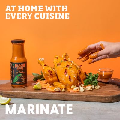 NAAGIN: Indian Hot Chilli Spicy Sauce - The Original - 230gm