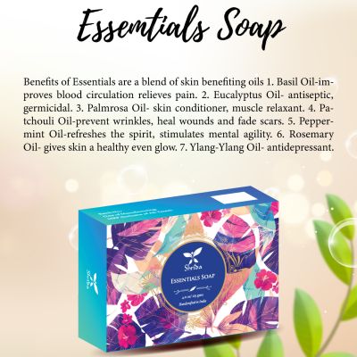 Shrida Naturals: Essential Oils Blend Soap - 125gm