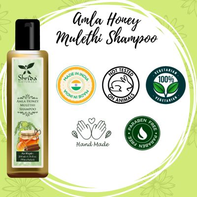 Shrida Naturals: Amla Honey Mulethi Shampoo