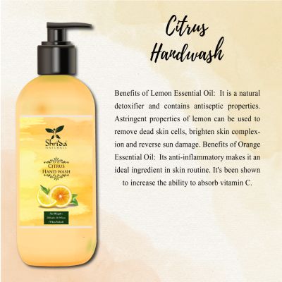 Shrida Naturals: Citrus Hand Wash
