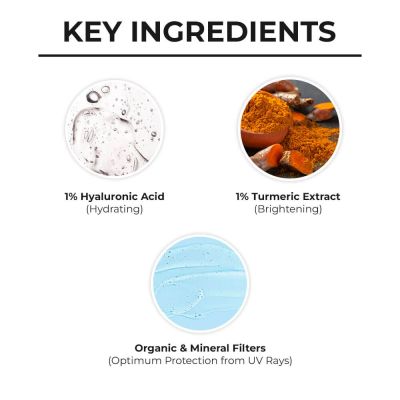 Dr. Sheth's: Haldi & Hyaluronic Acid Hybrid Sunscreen - 50gm