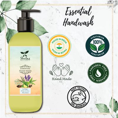 Shrida Naturals: Essential Hand Wash - 200ml