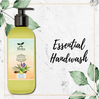 Shrida Naturals: Essential Hand Wash - 200ml