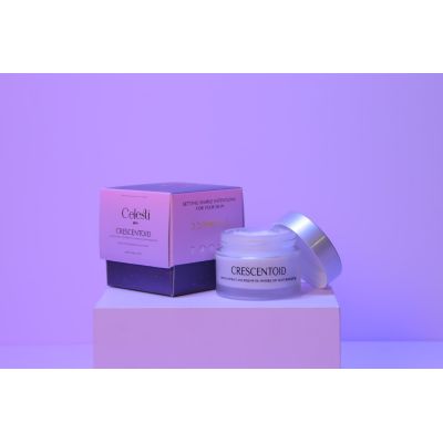 Celesti Skin: Crescentoid - Bakuchi extract and rosehip oil invisible day moisturiser with SPF 25 - 50ml