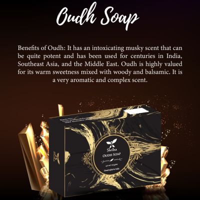 Shrida Naturals: Oudh Soap - 125gm