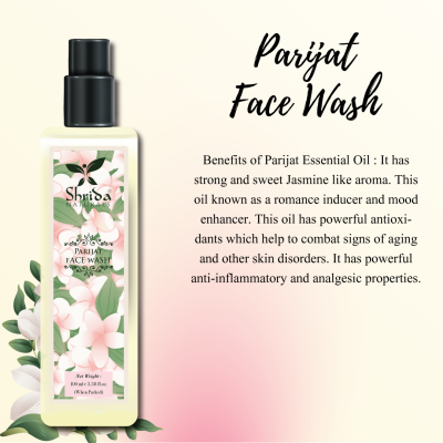 Shrida Naturals: Parijat Face Wash - 100ml