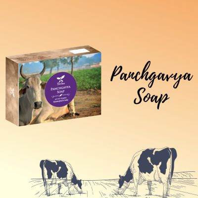 Shrida Naturals: Panchgavya Soap - 125gm