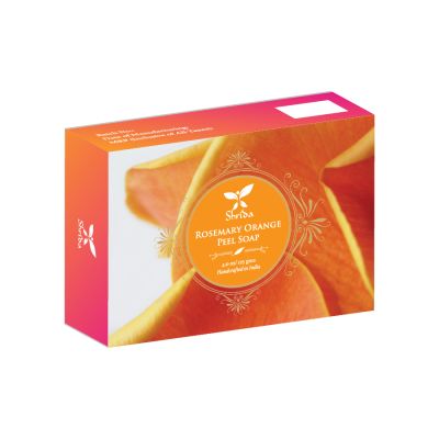 Shrida Naturals: Rosemary Orange Peel Soap - 125gm