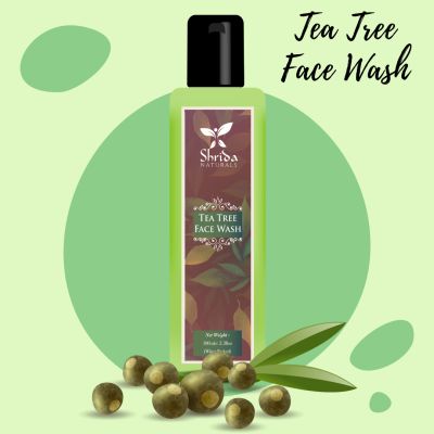 Shrida Naturals: Tea Tree Face Wash - 100ml