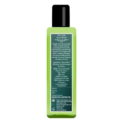 Shrida Naturals: Tea Tree Face Wash - 100ml