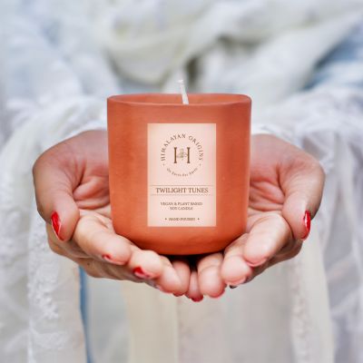 Himalayan Origins India: Twilight Tunes Soy Wax Scented Candle - 150gm